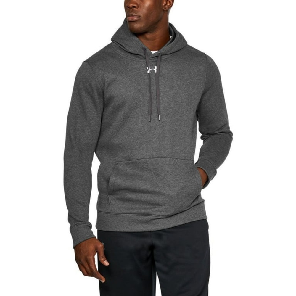 Under Armour UA Men’s Casual Hoodie w Pocket in Gray — M